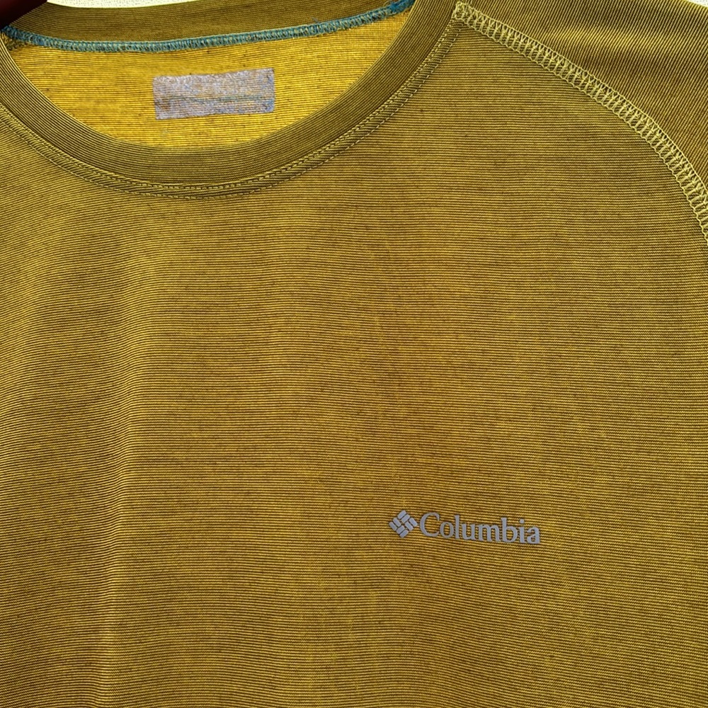 Columbia Men's Long Sleeve Tee - Olive Green